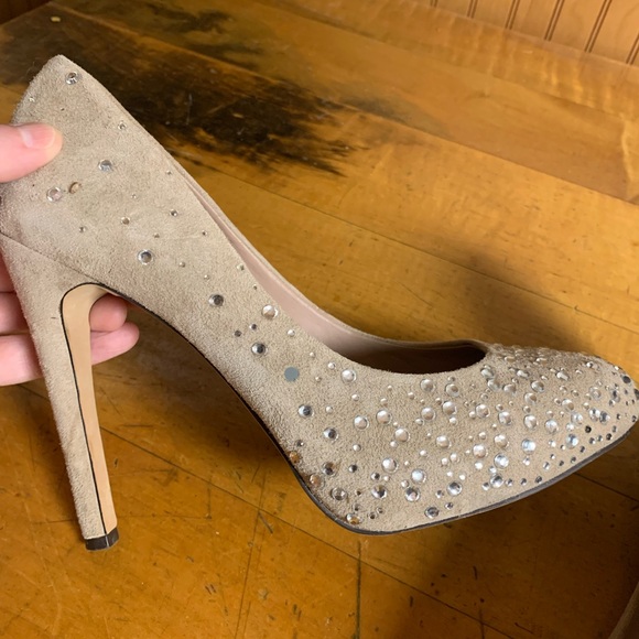 💋Vince Camuto Suede Pump Blush 7.5 - Picture 9 of 15